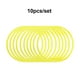 thumbnail image 3 of Cateissary Pack de 10 Pulseras de Silicona Charms Coloridos Discotecas Fiestas Temáticas Type9 NO9, 3 of 6