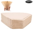 thumbnail image 2 of Reemplazo de Filtros de Material de Pulpa de Madera, Papel de Filtro, Mácinas de Café Americana en Forma de Ventilador para Tazas de Café Tazas de Filtro de Fondo Plano Todas Todas, 2 of 7