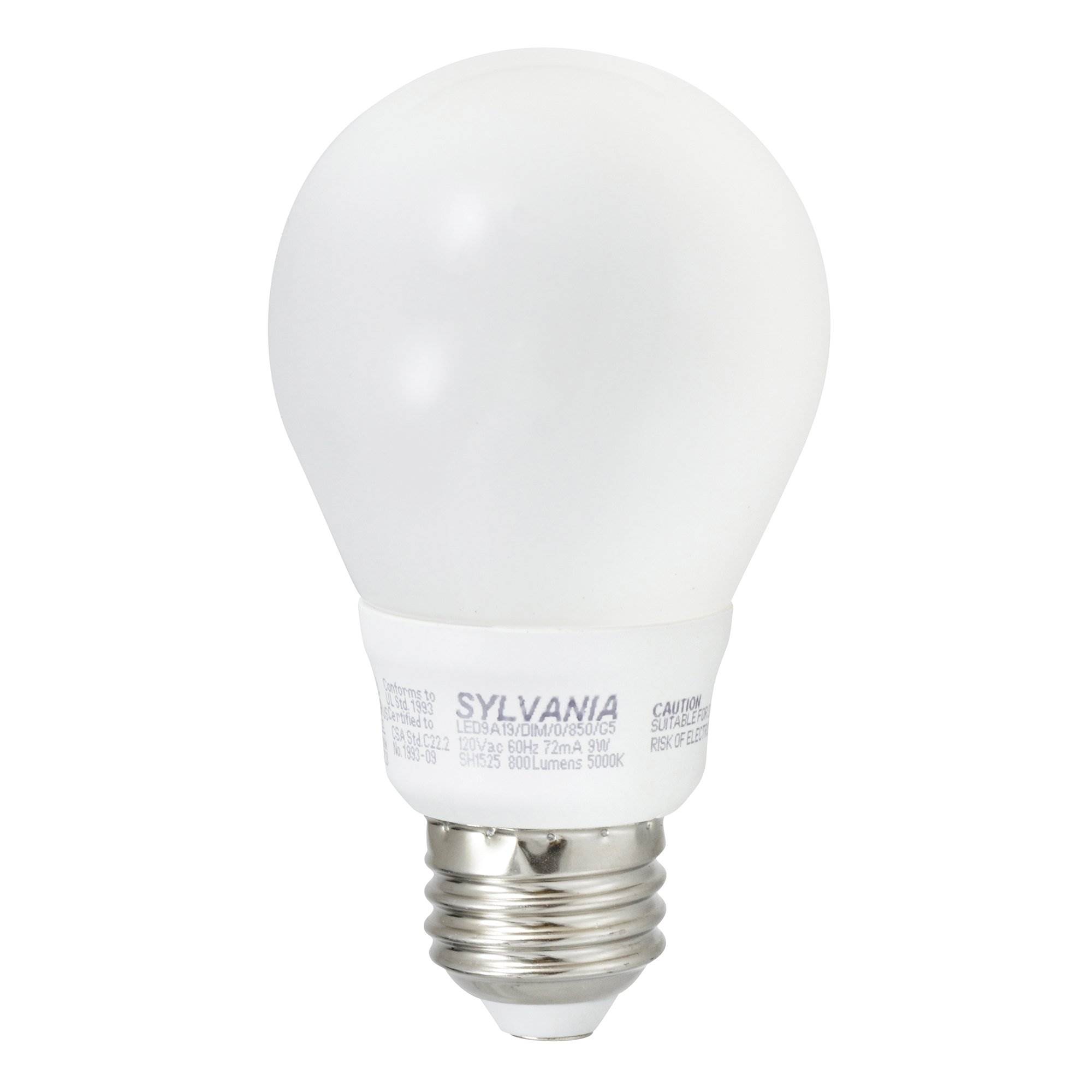 Sylvania Ultra 79684 60W 3500K Bright White Energy Star LED Light Bulb