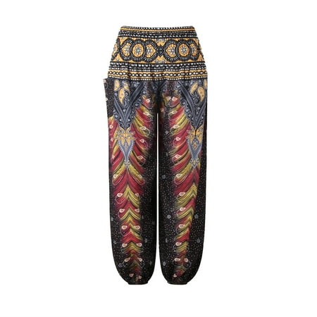 

EnJoCho Little Girls Kids Yoga Trousers Boho Beach Pants Harem Activewear Casual Loose Print Harem Pants Toddler Girl Pants 24 Months Casual Pants for Teen Girls Junior Leggings