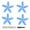 blue, variant on 2 Pair Low Noise Propellers Compatible for DJI Avata, Drone Propeller Blades Quadcopter Drone Propeller Props Colorful Propeller Replacement Spare Accessories