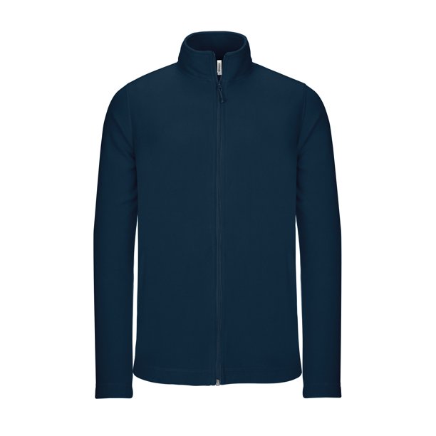Kariban - Chaqueta polar de cremallera para hombre (Azul marino)