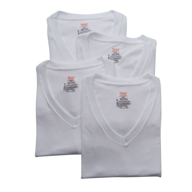 Men's Hanes U9T2W4 T-Shirts - 4 Pack M) - Walmart.com