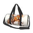 thumbnail image 1 of Balery Cowboy Riding Horse Bolsa de Gimnasio para Mujeres y Hombres, Bolsa de Viaje Impermeable, Bolsa de Fin de Semana con Compartimento para Zapatos y Bolsillo Húmedo, 1 of 6