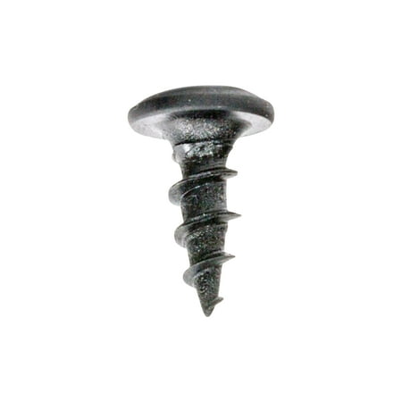 

1000 Pack Hardware #8 x 7/16 Truss Head Phillips Coarse / Deep Thread Screw Black