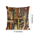 thumbnail image 3 of Lulshou Floral Pillow Covers Cute Animals Print Pillow Set 45X45 Cm Sofa Living Room Decorative Cushion Cover,Home Decor Collection, 3 of 6