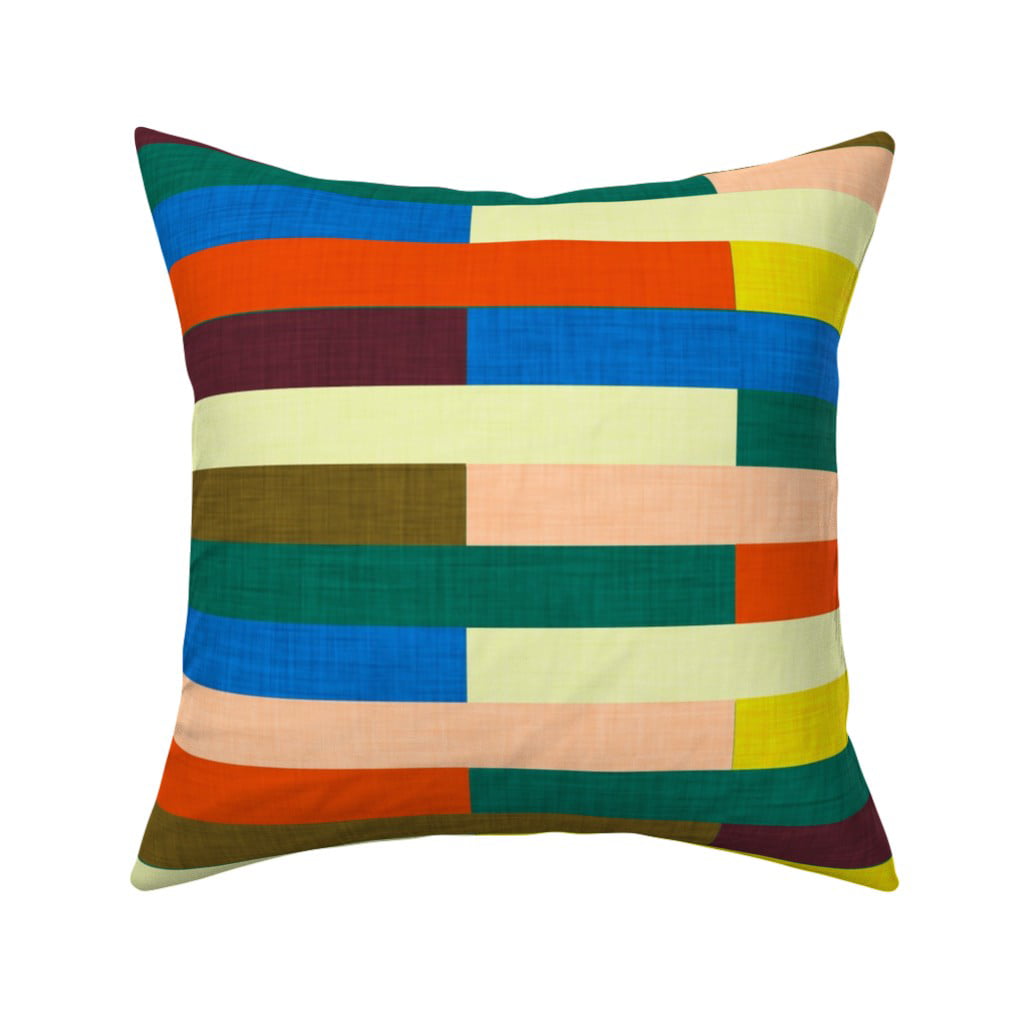 Midcentury Modern Art Mid Throw Pillow Cover w Optional Insert by Roostery 