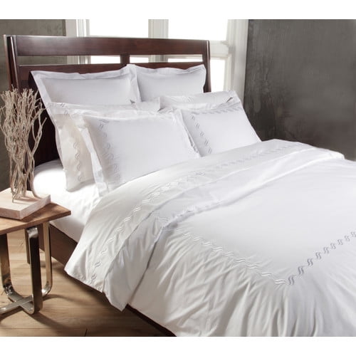 Westport Home Scroll 3 Piece Duvet Cover Set