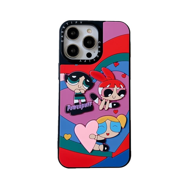 Funda De Teléfono 3D Para iphone 11 12 13 14 Pro Max 14Plus Silicona Suave TPU A Prueba De Golpes Proteger Carcasa De Alta Calidad X XS XR
