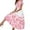 Pink Womens Summer Dress, variant on USSUMA Dress for Women Wedding Guest, Women's Vintage Floral Flared A-Line Swing Party Dresses Casual Summer Rose Printed Short Sleeve Long Maxi Dresses