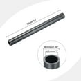 thumbnail image 2 of Tubo redondo rígido Uxcell gris oscuro 1.01 x 1.26"(ID*OD) de alto impacto para manualidades de tuberías de agua y funda de cable, 2 of 6