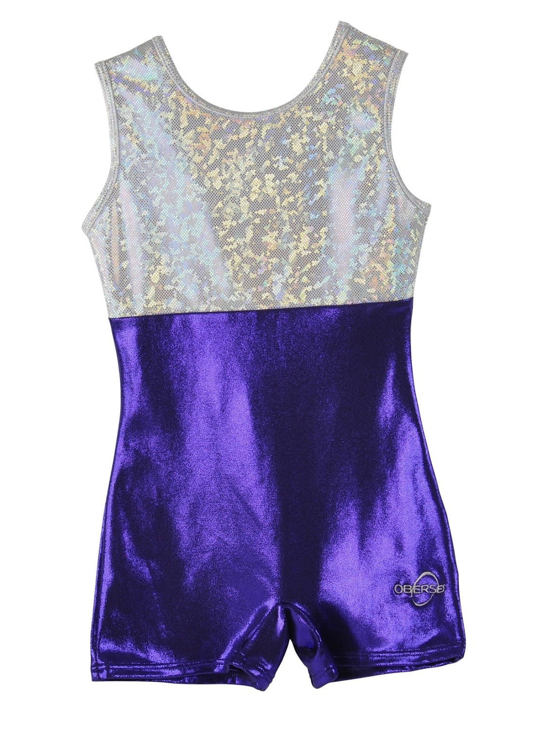 O3GL005 Girl's Girls Gymnastics Biketard Purple