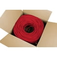 thumbnail image 6 of VIVO Red 1,000ft bulk Cat5e LAN Ethernet Cable Wire UTP Pull Box 1000 ft Cat-5e, 6 of 8