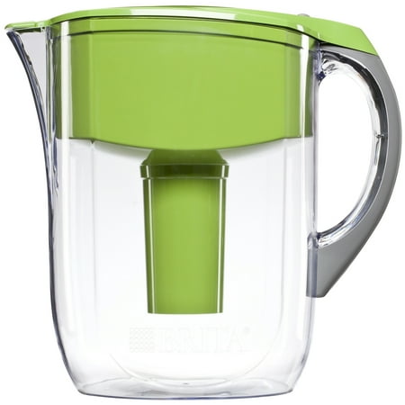 Brita Large 10 Cup Grand Water Pitcher with Filter - BPA Free - (Best Cup Water Filter)