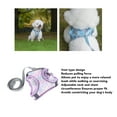 thumbnail image 4 of Pet Harness Leash Set, Breathable Dog Training Leash Mesh Breathable Dog Vest Harness Adjustable Pet Walking Harness With 1.5m Leash For Pet Outdoor Walking, 4 of 8