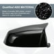 thumbnail image 4 of Reemplazo de tapa de espejo retrovisor izquierdo y derecho para BMW E60 E61 F10 F11 Serie 5 1 juego negro brillante, 4 of 6
