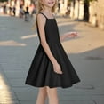 thumbnail image 6 of Ball Gowns Girls Fancy Dresses Size 10-12 Black Dress Casual Crew Neck Casual A-Line Dresses Party Dresses 10-12 Birthday Dresss Summer Clothes Vestidos Placed Recently By Me, 6 of 6