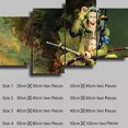 thumbnail image 3 of Póster e impresión de 4 piezas de Anime ONE PIECE Roronoa Zoro, pintura, póster, arte de pared, imagen, decoración del hogar, regalos decorativos estéticos, 3 of 5