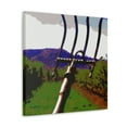 thumbnail image 2 of Pitchforks Under Moonlight - Canvas, 2 of 10