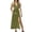 Green, variant on Womens Crochet Beach Cover Up Dress V-Neck Sleeveless Long Knit Halter Backless Bikini Wrap with Cut-Out, Summer Swimwear Cover Ups