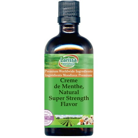 Creme de Menthe, Natural Super Strength Flavor (8 oz, ZIN: