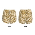thumbnail image 6 of Goofa Gold Drops Printed Women 2 in 1 Running Shorts,Quick Dry Athletic Workout Shorts,High Waisted Athletic Shorts with Liner Pockets-X-Large, 6 of 9