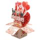 thumbnail image 1 of Tarjeta de San Valentín 3D Pop-Up FIAMR Amor Romántico, 1 of 9