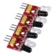 thumbnail image 4 of Sensor infrarrojo, sensor de seguimiento de reflexión infrarroja de 4 canales, detector infrarrojo, sensor de seguimiento, diseño de última generación, 4 of 9