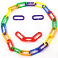 thumbnail image 3 of Wweixi 400pcs Geometric Buckle Colorful Plastic Clips Hooks Chain Links Kids Educational Toy, 3 of 6