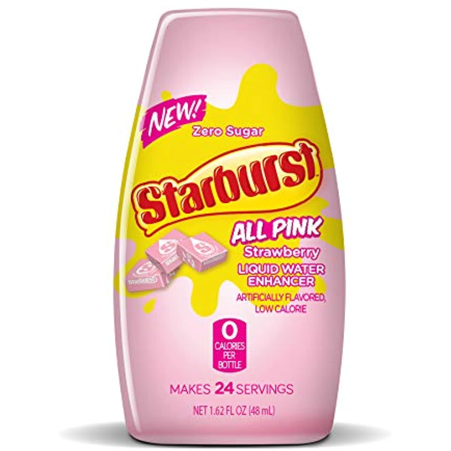Starburst Liquid Water Enhancer, 1.62 Fl. Oz. Bottle (12 Pack