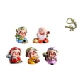 thumbnail image 1 of Figura de escritorio,Figura de dibujos animados del dios de la fortuna,regalo de Feng Shui,Bonita estatua del Dios de la Riqueza para decorar el hogar,Escultura china,Minifigura china de latón, 1 of 8