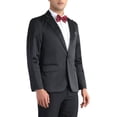 thumbnail image 4 of INSPIRE CHIC Prom Blazer for Men's Single Breasted Peak Collar Business Wedding Sport Coats, 4 of 6