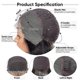 thumbnail image 4 of Peluca de cabello humano ondulado con encaje frontal transparente HD 13x4, densidad 180, pre-depilada, sin pegamento, lista para usar, para mujeres negras., 4 of 5