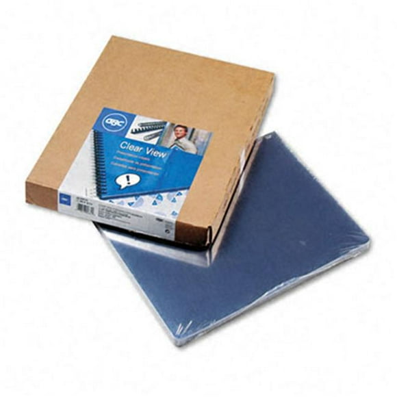 GBC Clear View Presentation Binding System Cover- 11-1/4 x 8-3/4- Clear- 100/Box