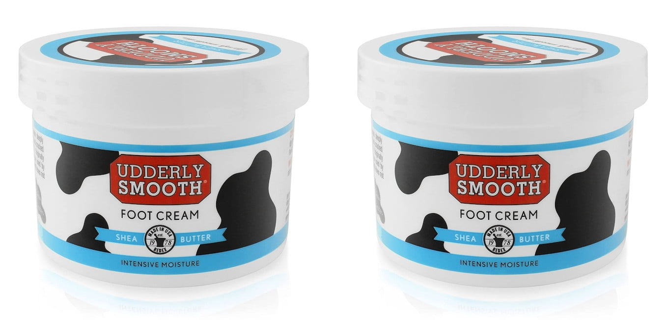 Udderly Smooth Foot Cream With Shea Butter - 8 Oz, 2 Pack