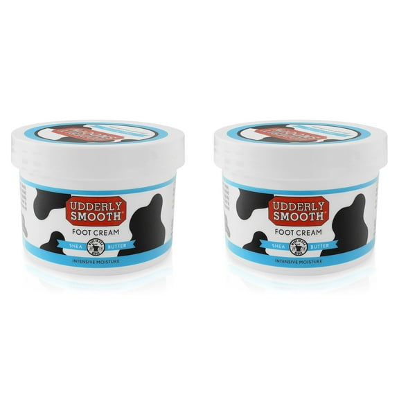 Udderly Smooth Foot Cream With Shea Butter - 8 Oz, 2 Pack
