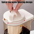 thumbnail image 6 of MMJ Cold Brew Coffee Maker Pitcher 1.6L with Removable Filter Spill Safe Carafe for Iced Tea Fruit 9.05x5.9x3.54in, 6 of 6