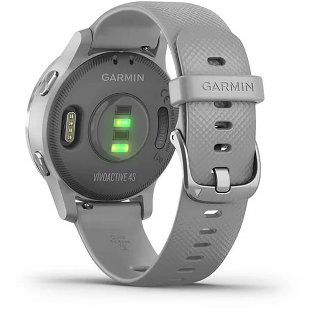 vívoactive® 4S Stainless Steel Bezel with Powder Case and Silicone Band - Walmart.com
