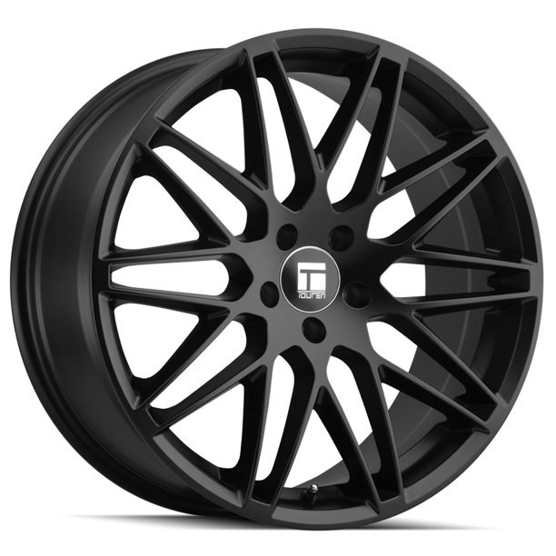 Touren TR75 18x8 5x112 +40mm Matte Black Wheel Rim 18" Inch Walmart