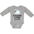 thumbnail image 3 of Inktastic My Great Grandpa and Grandma Love Me Boy Lamb Boys or Girls Long Sleeve Baby Bodysuit, 3 of 5
