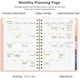 thumbnail image 3 of JUOJUOMHQ 2026-2027 Monthly Planner Medium Size 5.7" x 8.3" Agenda Calendar, 3 of 17