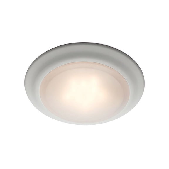 LED-30016 WH Trans Globe Lighting Vanowen - 7.5 Inch 15W 1 LED Flush Mount-White Finish
