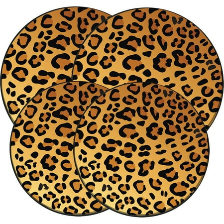 Range Kleen 4-Piece Burner Kover Set, Round, Decorative
