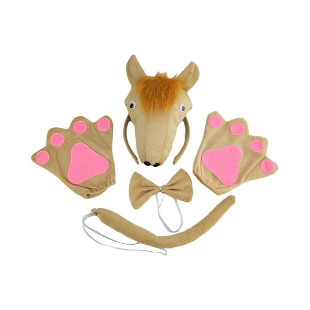 Set de Cosplay Accesorios para Disfraces de Caballos Animales Fernando