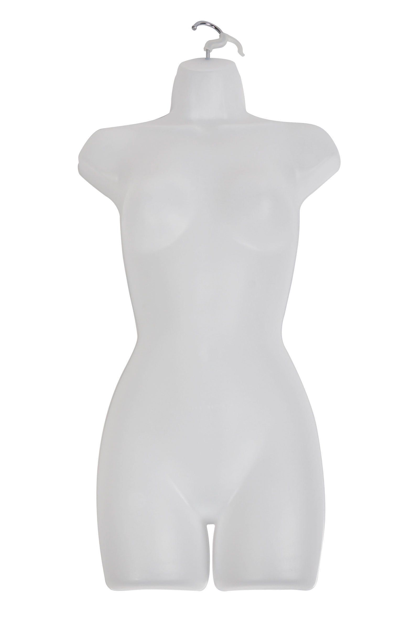 Male Molded Frosted Torso Form Fits Men's Sizes S-L 