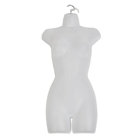SSWBasics Female Mannequin Torso - Fits Women’s Sizes 5-10 - Molded  Shatterproof &