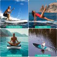 thumbnail image 6 of Dextrus 11ft 6in Inflatable Stand Up Paddle Board with SUP Accessories - Backpack, Wide Stance, Surf Control, Waterproof Phone Case, Leash, Paddle, Pump, Non-Slip Deck for All Skill Levels, 6 of 9