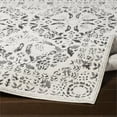 thumbnail image 4 of Surya Bahar BHR-2318 79x79" Square Fabric Rug in Charcoal/Light Beige, 4 of 6