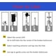 thumbnail image 2 of Juego de extractores de tornillos para tuberías de 6 piezas,Extractor de tornillos en espiral roto para quitar tornillos pelados y pernos rotos,Juego de extractores de pernos rotos con torni, 2 of 5