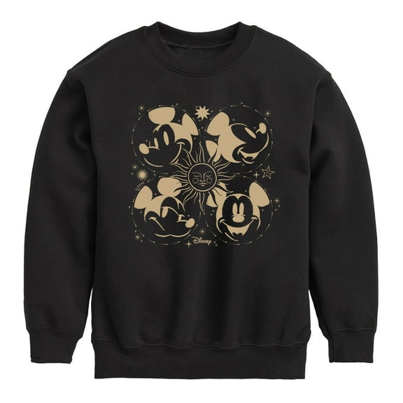 Disney - Mickey Star - Toddler & Youth Crewneck Fleece Sweatshirt
